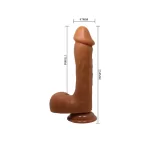 medidas del dildo realista con ventosa Lybaile