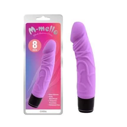 vibrador realista purpura