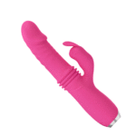 Vibrador rabbit Dorothy con movimiento de empuje
