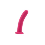 Dildo de Silicona Curvo Rosa