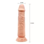 vista lateral del dildo