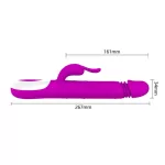 Dimensiones del vibrador Pretty Love BW-069002