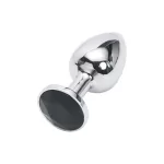 anal metálico de acero con forma de lágrima 💎