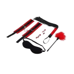 Kit BDSM 🔥 con esposas, látigo, antifaz y accesorios – Fantasías Hot Perú