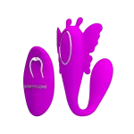 Vibrador mariposa Pretty Love con control inalámbrico