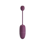 Huevo vibrador Pretty Love Nymple morado con control mediante aplicación móvil
