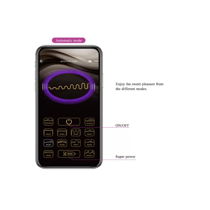 app movil - huevo vibrador