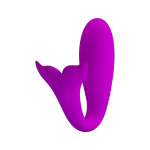 Vibrador para parejas Pretty Love Jayleen morado con cola de ballena y control por app