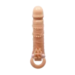 Funda extensora para pene Pretty Love con vibración y empaque original