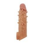 Funda para pene Osborn de silicona con textura estimulante y diseño realista