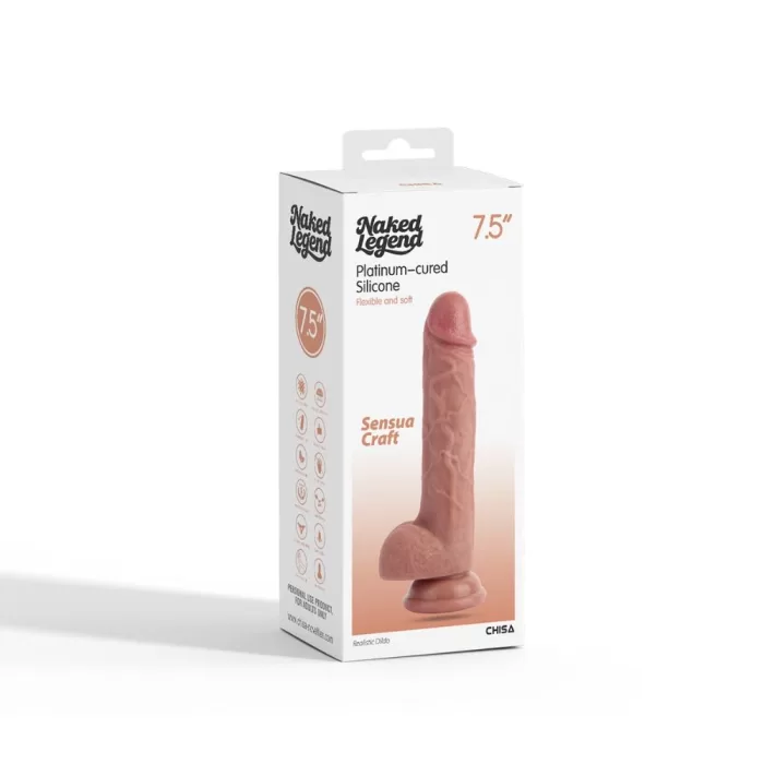 cada de presentación de dildo realista