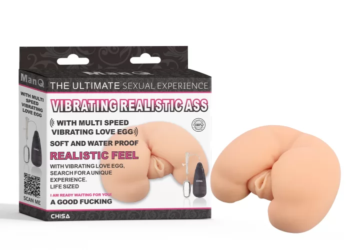caja Masturbador Realista Vibrador