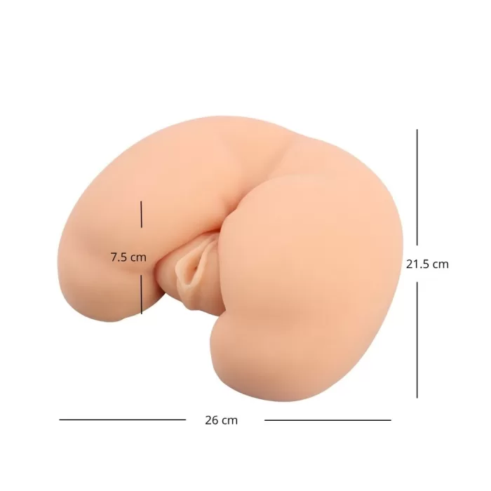 medidas Masturbador Realista Vibrador