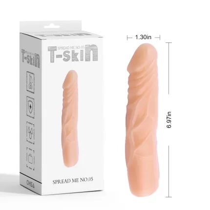 Caja dildo realista t-skin